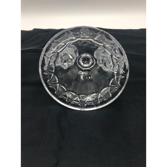 Vintage Imperial Glass Crocheted pattern dbl. light candleholder 40’s to 50’s - Picture 6 of 8